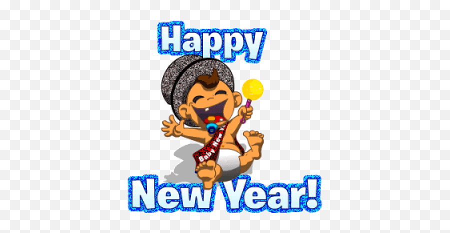 Baby Cute Stickers For Android Ios - Cute Happy New Year Animated Gif Emoji,Animated Emoticons Copy Paste