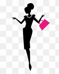 Woman Fashion Clipart Png - Fashion Woman Silhouette Png Emoji,Emoji Girls Clothing