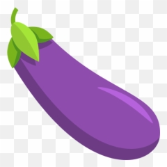 Emoji eggplant transparent png - DesignBust Eggplant