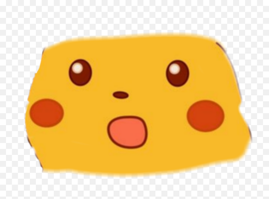 Surprised Pikachu Head Sticker - Stale Emoji,Surprised Pikachu Emoji