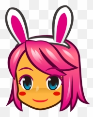 You Seached For Girls Night Emoji - Bunny Face