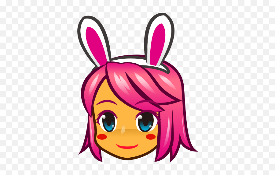 You Seached For Girls Night Emoji - Bunny Girl Face Emoji,Woman Dancing Emoji