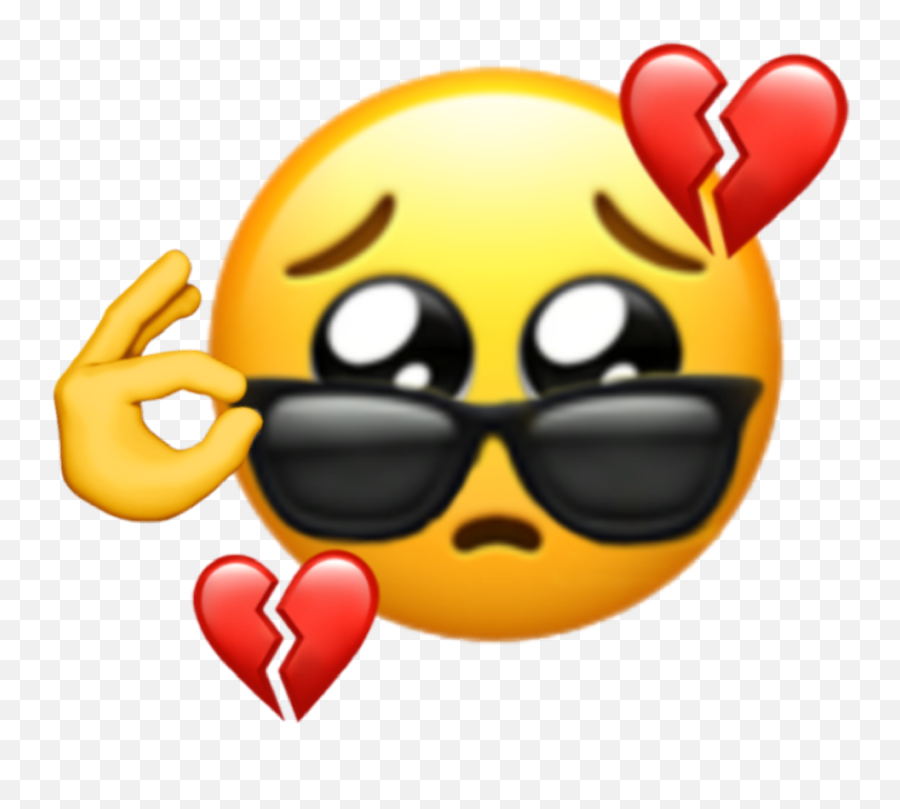 Emoji Emojiiphone Heart Shy Cry Cool Sticker By Mmwaa Emoji Png Shy Heart Shy Emoji Iphone