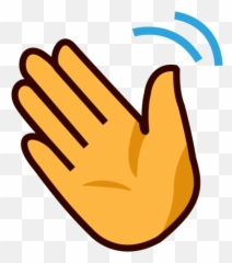 Hey - Hand Wave Png Emoji,Emojidex
