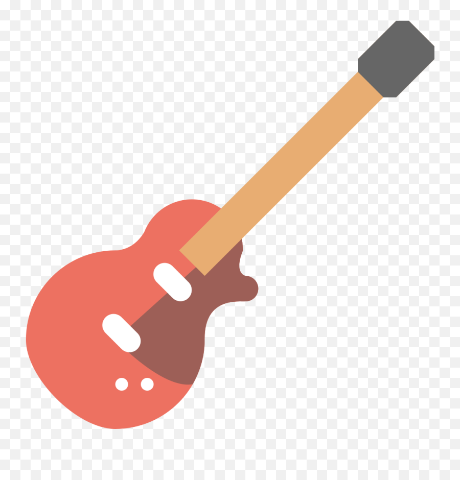 Guitar Bass Icon - Guitar Icon Png Emoji,Emoji Guitar
