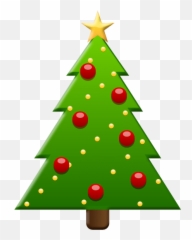 2013 Christmas Clip Art - Mini Cartoon Christmas Tree Emoji,Christmas Emoji Art