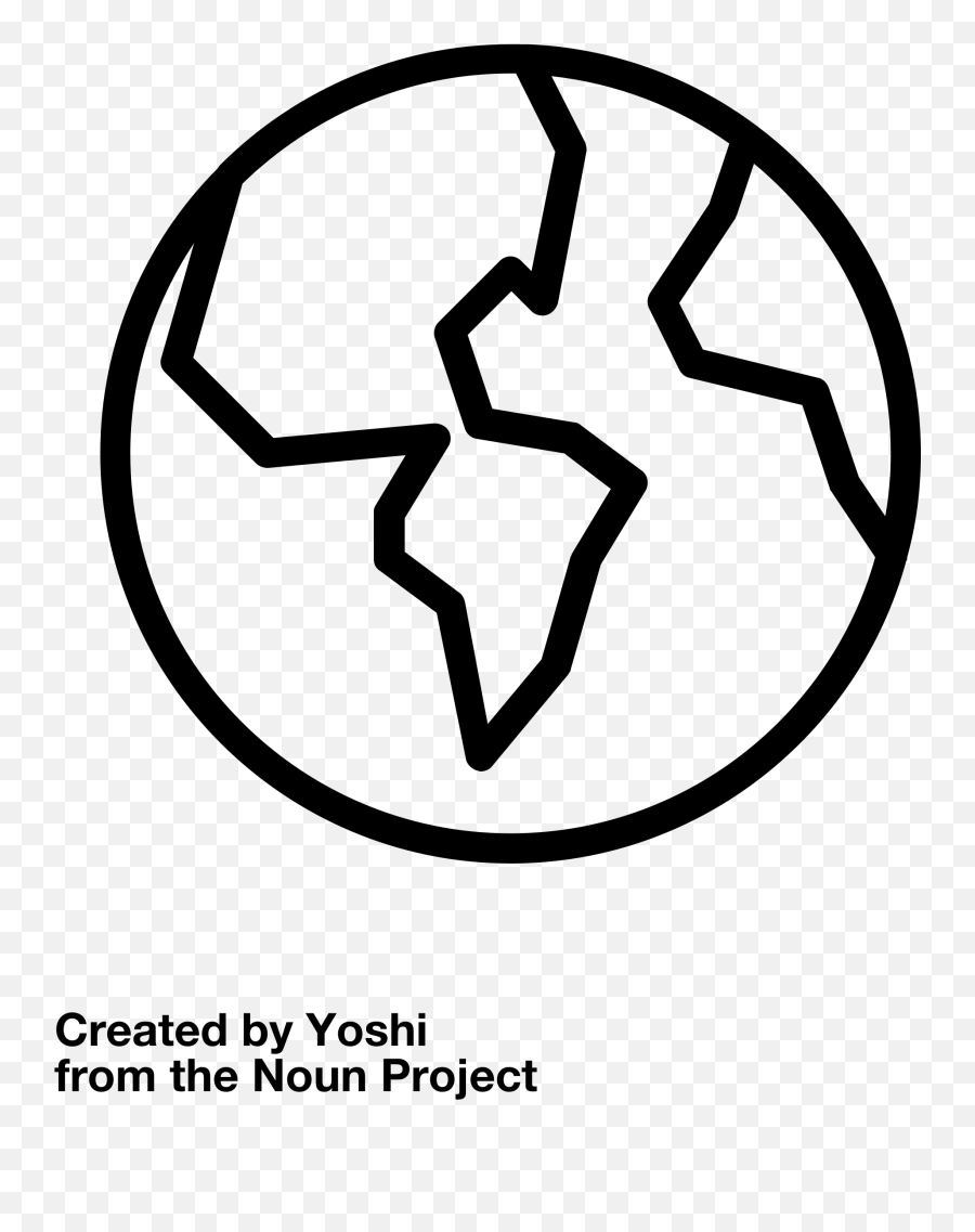 Earth Outline Vector Clipart Image - Earth Outline Black And White Clipart Emoji,Cool Instagram Bio With Emoji