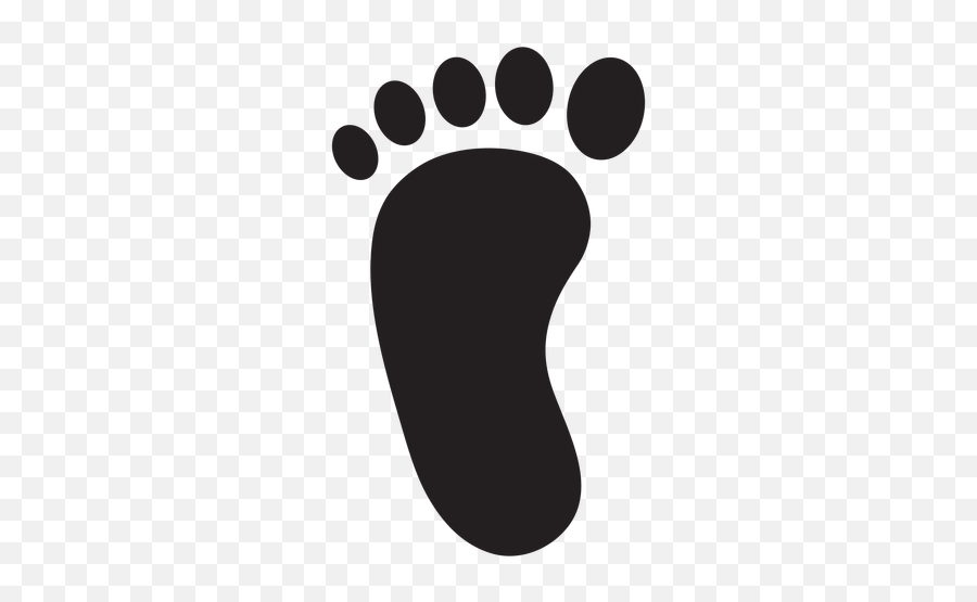 Footprints Svg Child Transparent Png - Pie Izquierdo Para Imprimir Emoji,Baby Feet Emoji