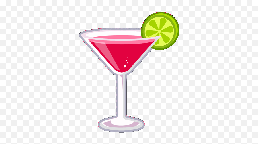Video Game Cocktail Recipes Stickers - Cosmopolitan Emoji,Martini Glass Emoji