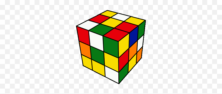 Math Art - Gif Cube Emoji,Rubik's Cube Emoji