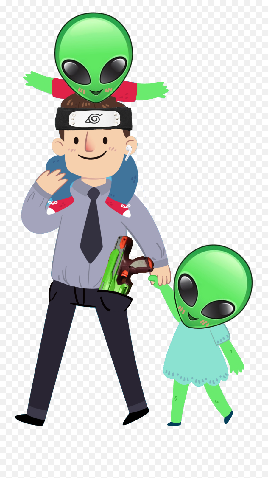 Area 51 And Save 2 Alien Kids Aliens - Dad Papa Clipart Emoji,Emoji Area 51