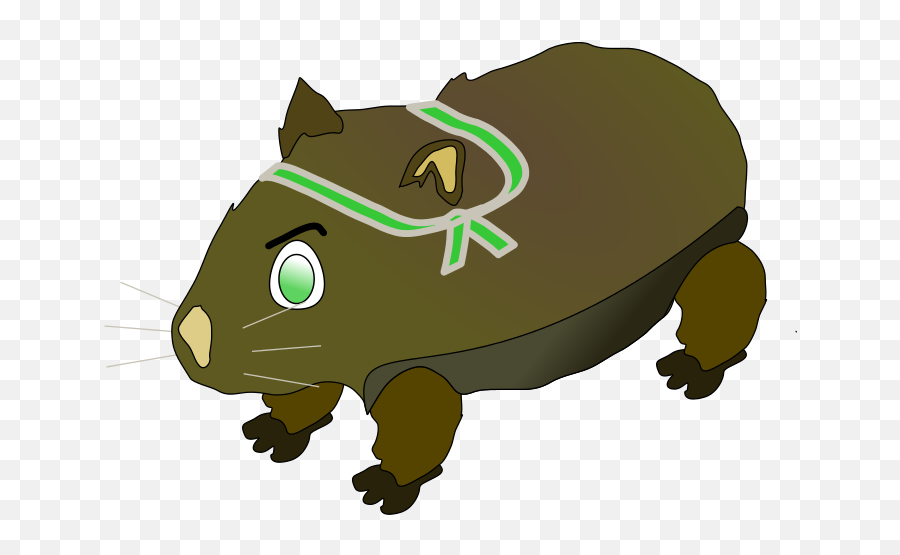Mortal Wombat - Wombat Cartoon Running Emoji,Verified Emoji Download