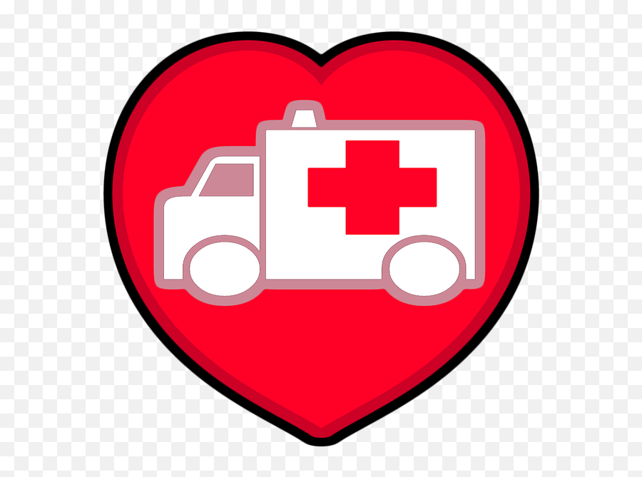 Heart Emergency Ambulance - Heart Emergency Emoji,First Iphone Emojis