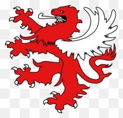 Free Tongue Dog Vectors - Winged Lion Coat Of Arms Emoji,100 Emoji
