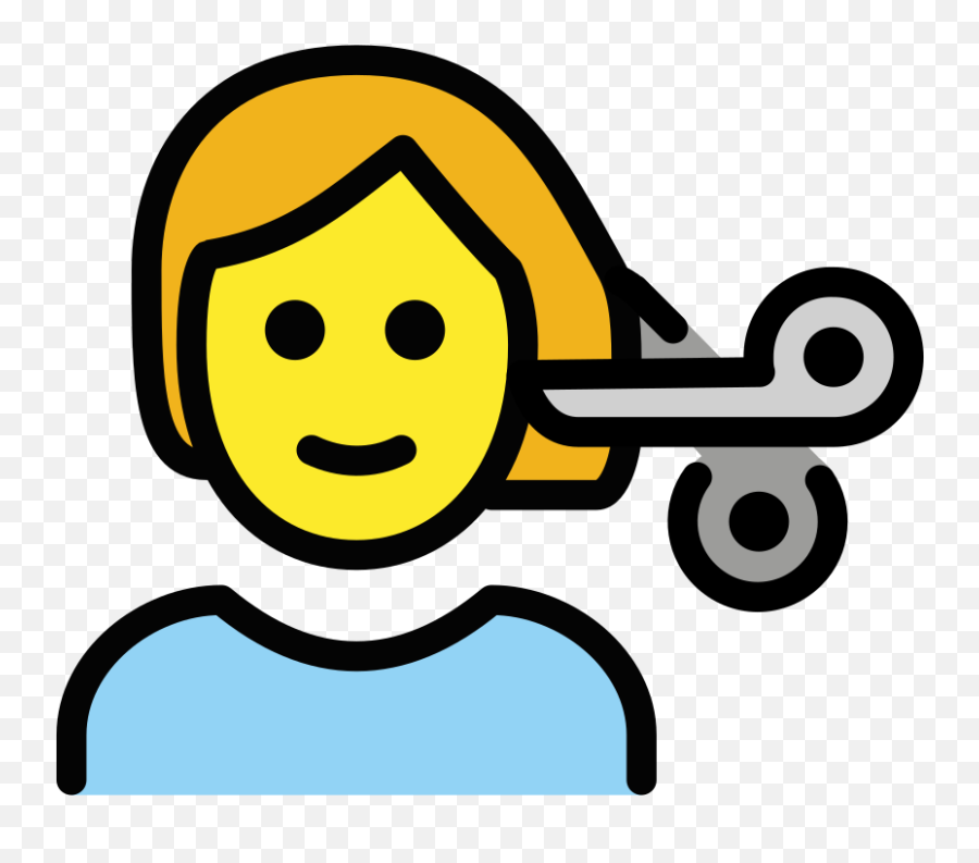 Openmoji - Cartoon Emoji,Open Eye Emoji
