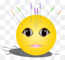 Graphic Emoticon Acupuncture - Emoji Acupuntura,Eye Emoji