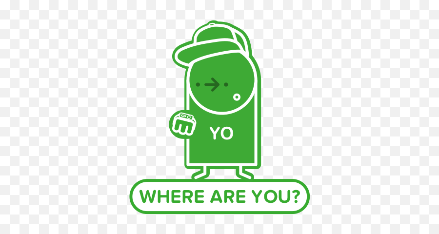 The Sexiest Green Stickers - Citymapper Sticker Png Emoji,Emojis For Imessage