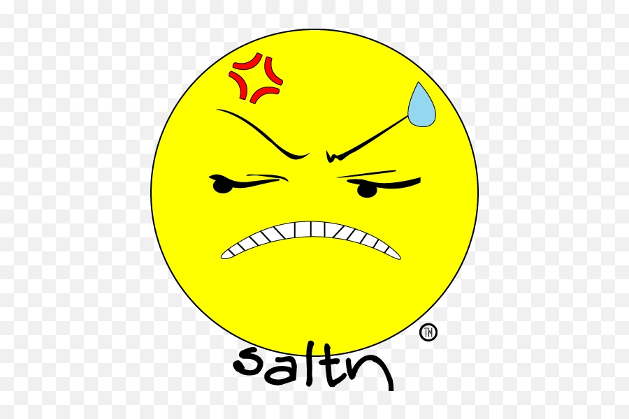 Salty - Emoji Salty Face Clipart,Salty Emoticon
