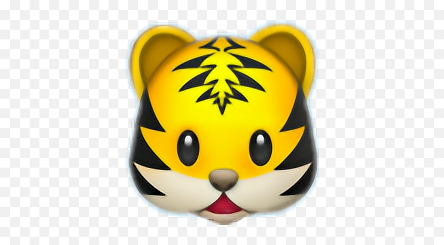 Emoji Naklejka Tiger Iphone Ip - Tiger Emoji Iphone,Tiger Emoji
