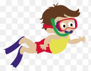 Boy Swimming Clipart Png - Art Emoji