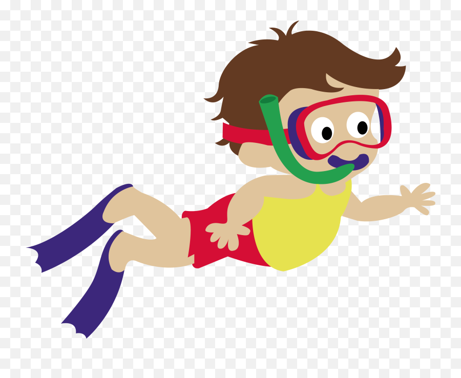 Boy Swimming Clipart Png - Swimming Clip Art Emoji,Swimming Emoji