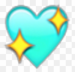 Picture - Apple Blue Heart Emoji
