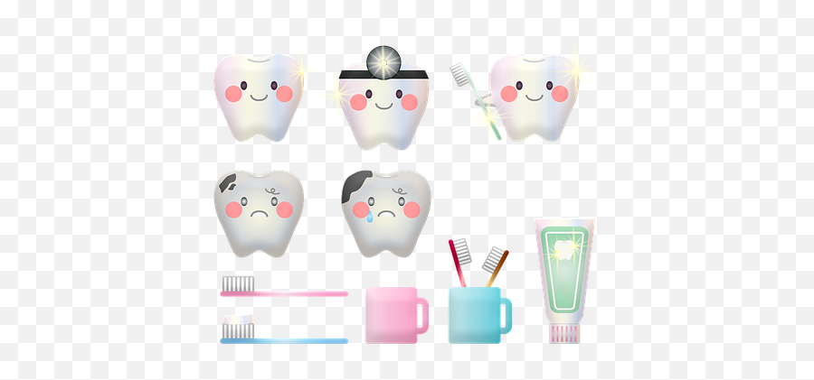 200 Free Tooth U0026 Dentist Illustrations - Pixabay Escova De Dente Rosa Desenho Png Emoji,Zip Lip Emoji