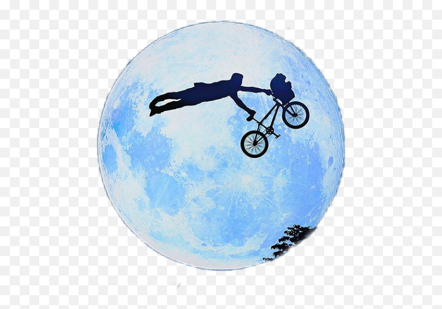 Bicycling Cycling Cycle Moon Moonlight - Bmx Iphone 11 Pro Max Emoji,Biking Emoji
