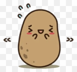 Kawaii Potato Whatsapp - Transparent Dancing Potato Emoji,Potato Emojis