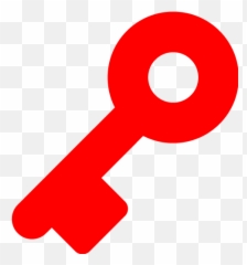 Red key 6 icon - Free red icons Hyde Park Emoji
