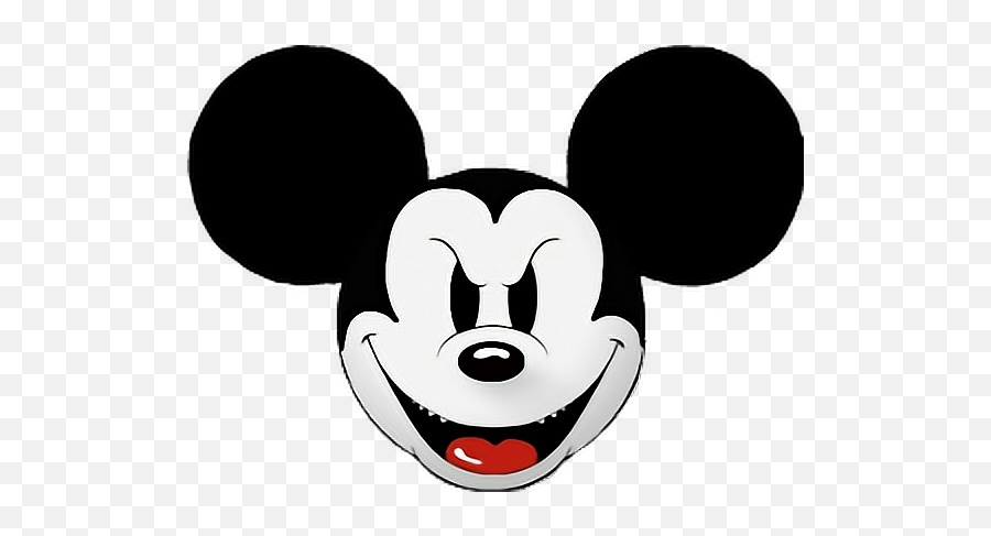 Tv - Television U0026 Film Thread 105908541 Evil Mickey Mouse Head Emoji,Slant Face Emoji
