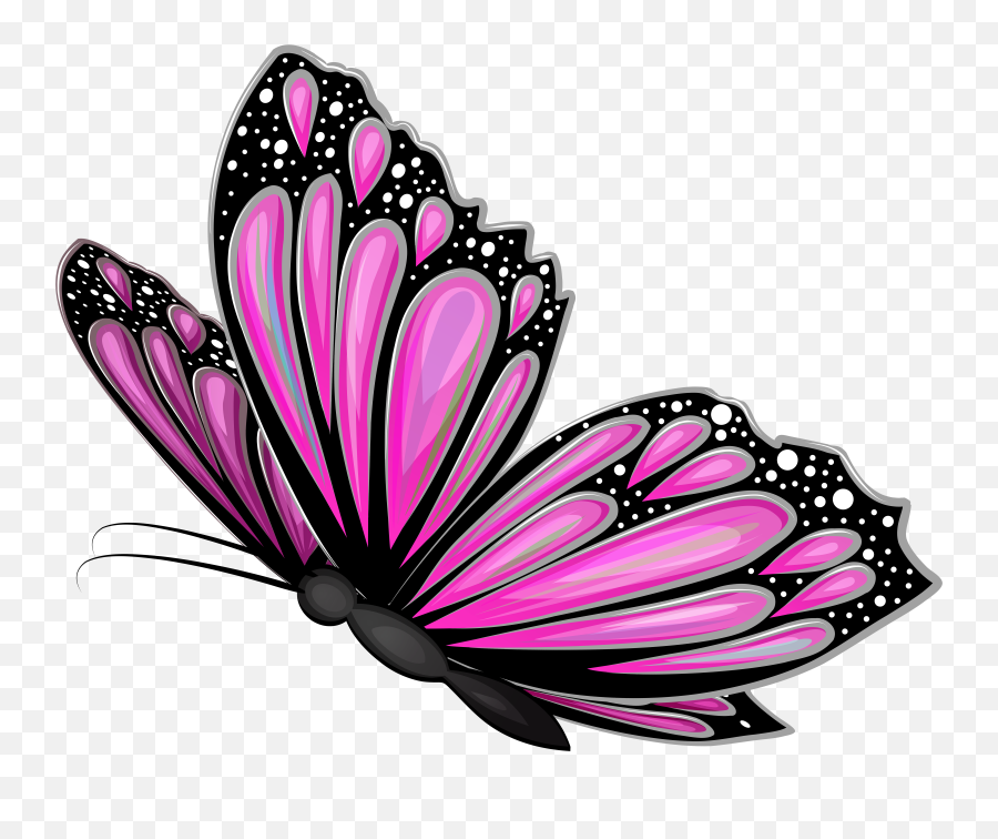 Clipart Transparent Background Butterfly Emoji,Free Butterfly Emoji