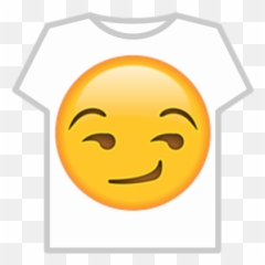 Smirk Face Emoji - Smiley