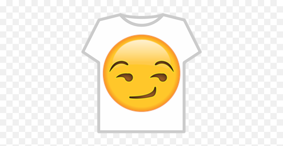Smirk Face Emoji - Smiley,How To Use Emojis On Roblox