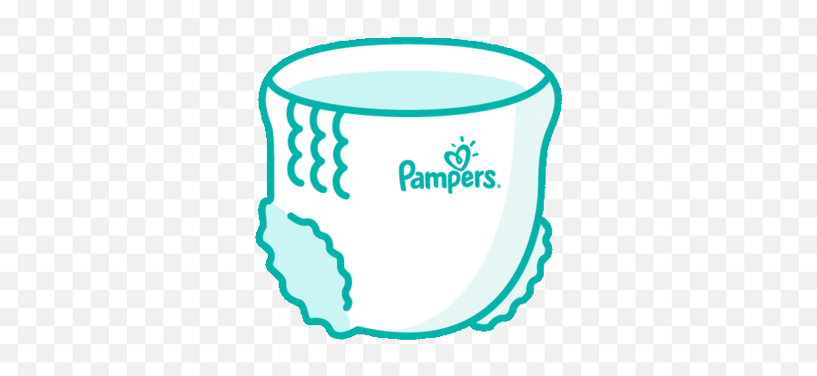 Diaper Diapers Nappy Nappies Sticker By Hebert Fox - Pampers Gif Emoji,Diaper Emoji