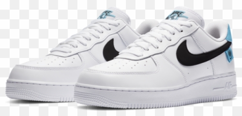 Nike Air Force 1 07 - Nike Air Force One Worldwide White Blue Emoji,Air Force 1 Emoji
