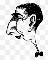 Nase Vektorgrafiken - Exaggeration Drawing Emoji,Jet Emoji