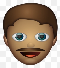 Emoji - Cartoon,Mustache Emoji