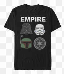 Empire Emojis Star Wars T - Navy Blue Shirt Color Combination,Shirt Emojis