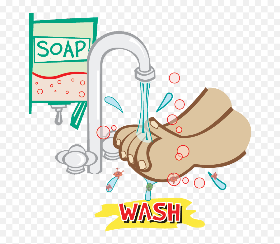 Washing Hands Hand Washing Transparent - Clip Art Hand Washing Emoji,Germ Emoji