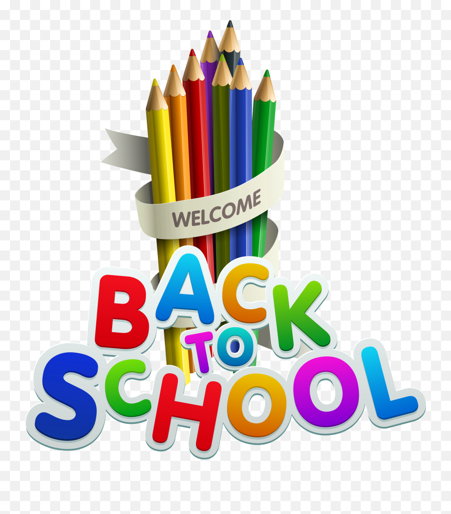 Welcome Back To School Clip Art - Back To School Drive 2018 Emoji,Emoji School Supplies
