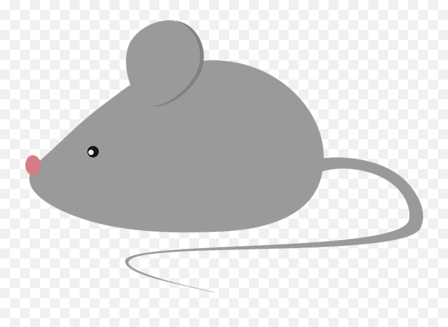 Mouse Rodedor Adorable - Cartoon Emoji,Fish Moon Emoji