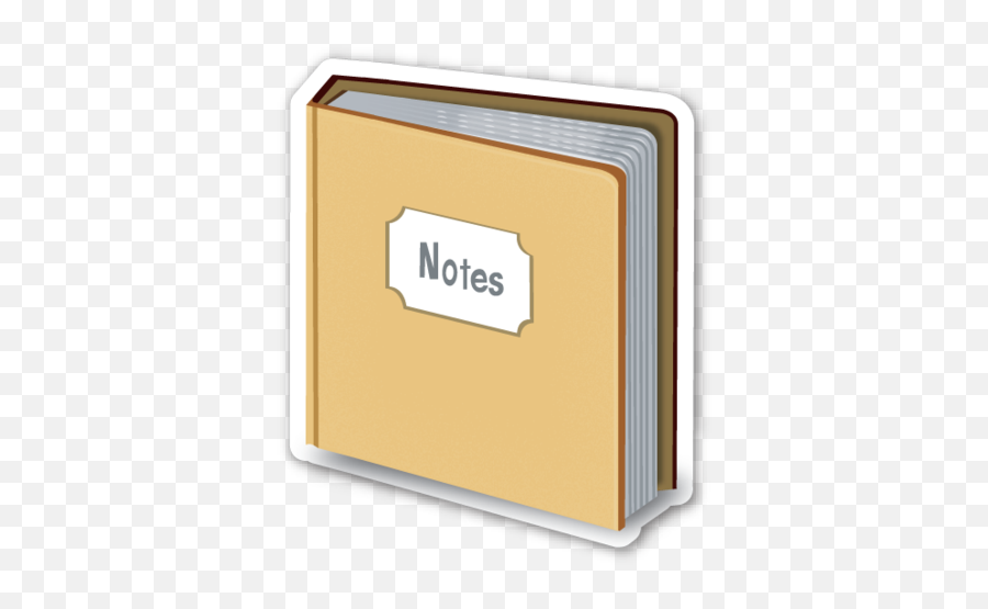 Notebook With Decorative Cover - Sign Emoji,The Notebook Emoji