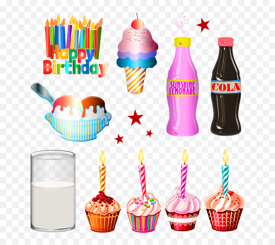 Birthday Party Happy Cake - Birthday Emoji,Happy Birthday Emojis