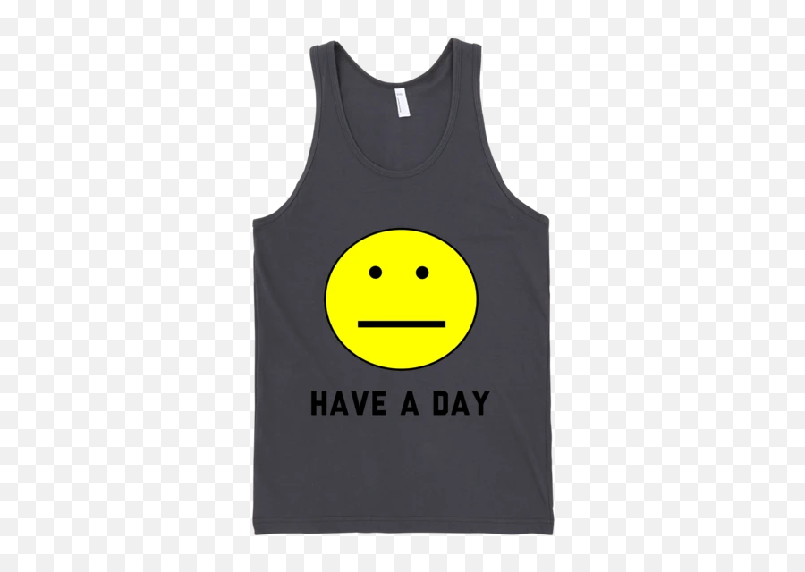 Have A Day Tank Top - Smiley Emoji,Shaka Emoticon