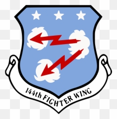 Emblem Seal California National Guard - 144th Fighter Wing Emoji,California State Flag Emoji