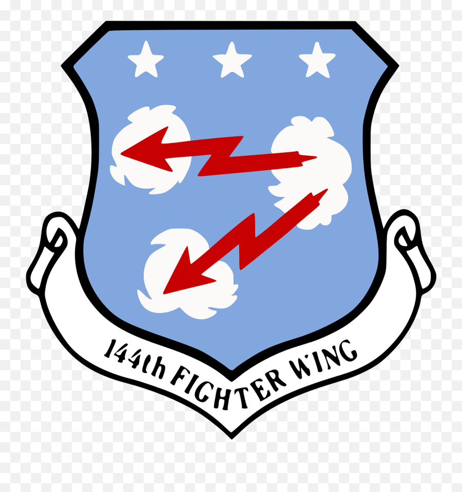 Emblem Seal California National Guard - 144th Fighter Wing Emoji,California State Flag Emoji