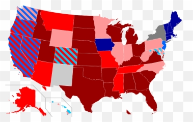 Same - Map Of The United States Blue Emoji