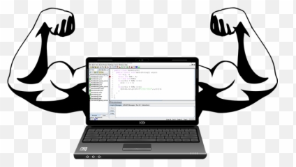 Laptop Notebook Computer - Power Of Linkedin Emoji