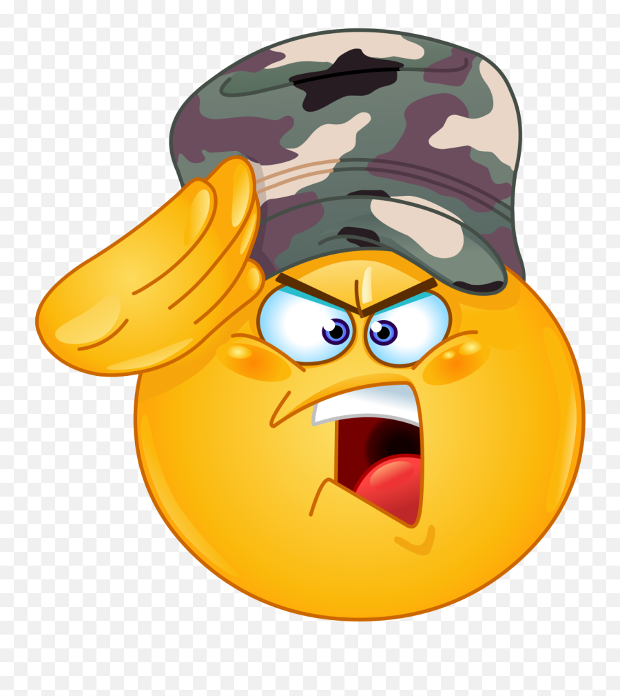 Army Emoji Decal - Salute Funny,Army Emoji